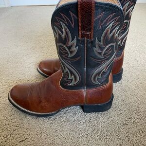 Ariat Two-Tone Leather Cowboy Boots